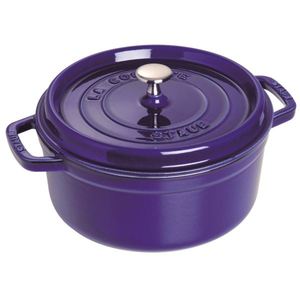 4 Qt. Round Cocotte - Dark Blue