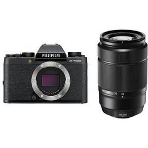 X-T100 Camera with XC 50-230mm f/4.5-6.7 OIS II Lens Kit (Black)