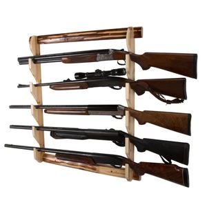 5 Gun Wall Storage Rack