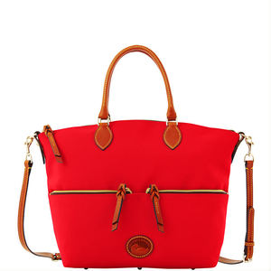 Nylon Large Pocket Satchel