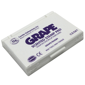 Center Enterprises Scented Stamp Pad, Grape/Raisin, Set of 6