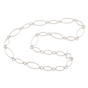 Silver Link Necklace