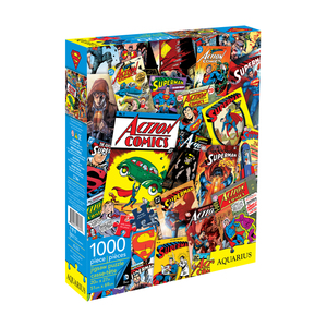 Aquarius DC Comics - Superman Collage Jigsaw Puzzle: 1000 Pcs