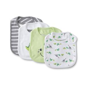 Infant Boys' 4-Pack Bibs - Dinosaur
