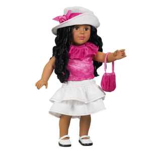 The Queen's Treasures Hot Pink Skirt Set, Fits 18&quot; American Girl&#174; Doll Clothes & Accessories
