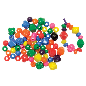 Roylco Brilliant Beads - 100 per pack, 3 packs total