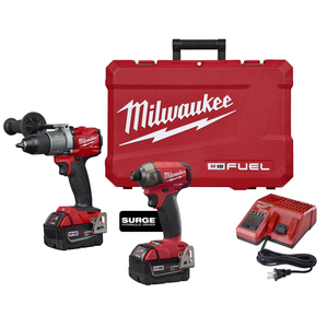 M18 Fuel 2-Tool Combo Kit - Hammer Drill & Surge Hydraulic Impact Driver