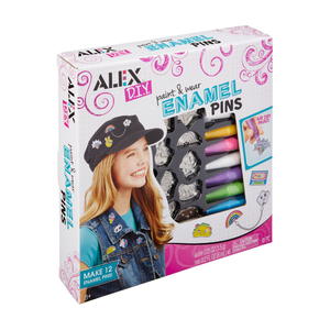 Alex Toys ALEX DIY - Paint & Wear Enamel Pins