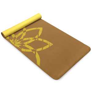 Life Energy  4mm Premium TPE EkoSmart Yoga Mat - Terra Life