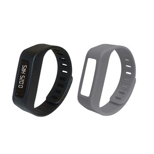 Naxa LifeForce+ Fitness Watch for iPhone&#174; and Android- Gray