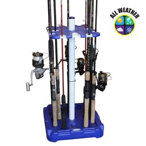All Weather 16 Fishing Rod Storage Rack