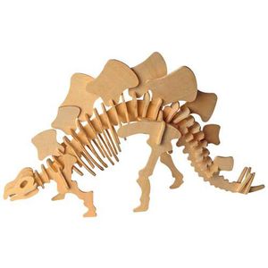 Puzzled Stegosaurus Wooden Puzzle