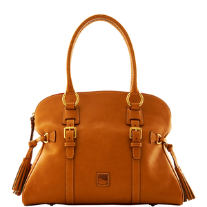 Florentine Domed Buckle Satchel