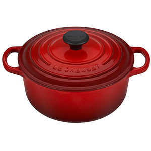 2.75qt Signature Round Cast Iron French Oven Cerise