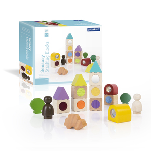 Guidecraft Sensory Stacking Blocks