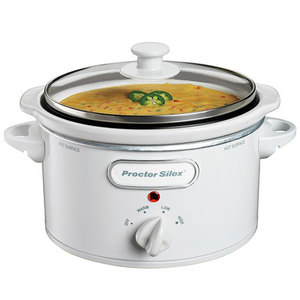 Portable 1.5qt Oval Slow Cooker