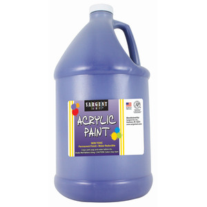 Sargent Art Blue Acrylic Paint 64 oz. Bottle (Half Gallon)