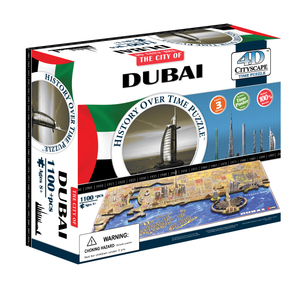 4D Cityscape Time Puzzle - Dubai, UAE