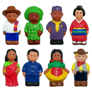 Get Ready Kids Multicultural Around the World Figures, Set of 8