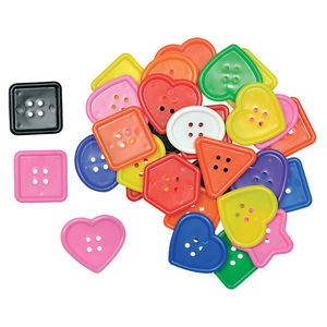 Roylco Really Big Buttons - 60 per pack, 3 packs total