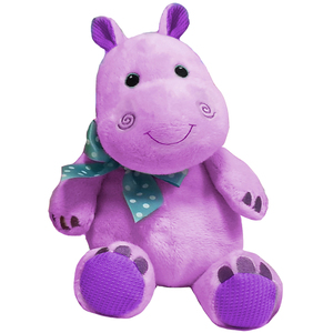 First and Main 7 Inch Baby Bright Hippo Plush