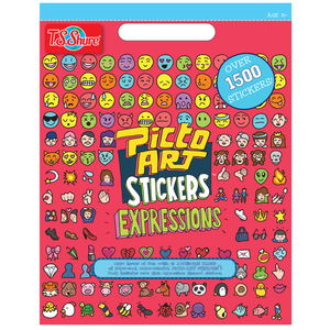 TS Shure Picto Art Expressions Talk Sticker Book