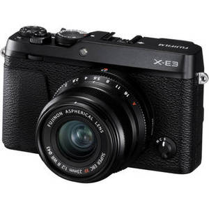 X-E3 Mirrorless Digital Camera with 23mm f/2 Lens (Black)