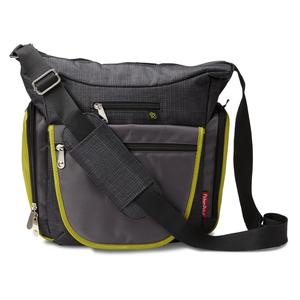 Fisher-Price Deluxe Crossbody Hobo Diaper Bag & Changing Pad - Plaid