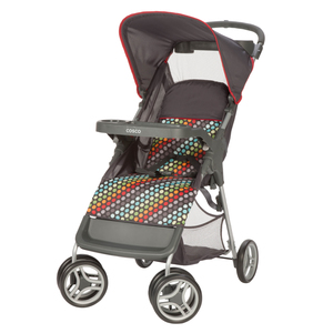 Cosco Lift & Stroll™ Convenience Stroller - Rainbow Dots