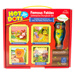 Eductional Insights Hot Dots® Jr. Famous Fables Interactive Storybook Set