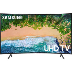 NU7300 Series 55"-Class HDR UHD Smart Curved LED TV