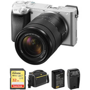 Alpha a6300 with 18-135mm Lens and Free Accessory Kit