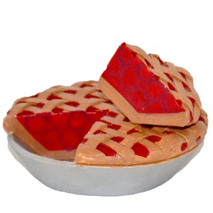 The Queen's Treasures Bakery Collection Cherry Pie for 18&quot; American Girl&#174; Doll Furniture & Play Kitchen Food Accessories