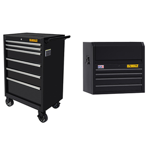26" 6-Drawer Rolling Cabinet w/ 5-Drawer Top Chest