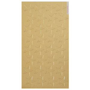 Eureka Presto-Stick Foil Star Stickers, 1/2&quot; Gold, 250/Pack, 12 Packs
