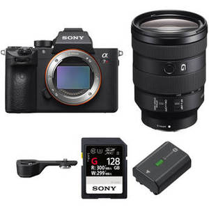 Alpha a7R III Mirrorless Digital Camera with 24-105mm Lens and Accessories Kit