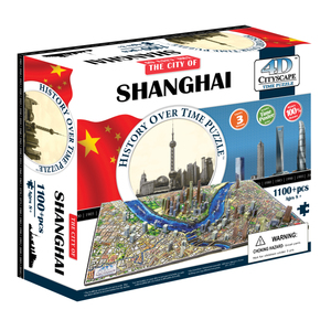4D Cityscape Time Puzzle - Shanghai, China