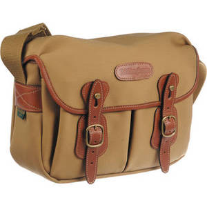 Hadley Shoulder Bag Small (Khaki with Tan Leather Trim)