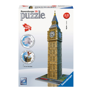 Ravensburger 3D Puzzle - Big Ben: 216 Pcs