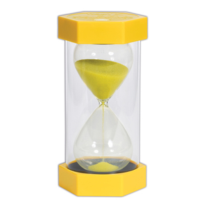 Learning Advantage Mega Sand Timer, 3 Minute, Yellow
