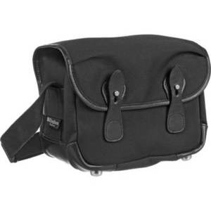 L2 Camera Bag (Black Canvas & Black Leather Trim)