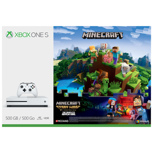 Xbox One S Minecraft Complete Adventure Bundle 500GB