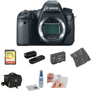 EOS 6D DSLR Camera Body Basic Kit