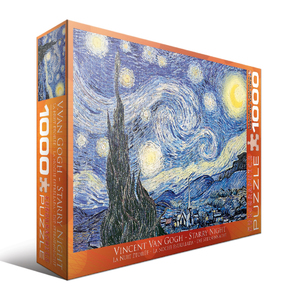 EuroPuzzles Vincent Van Gogh - Starry Night: 1000 Pcs