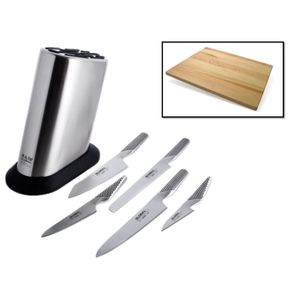 Global 6 Piece Knife Block Set
