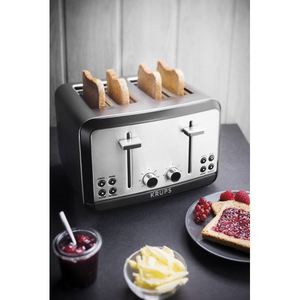 Savoy Stainless Steel 4-Slice Toaster