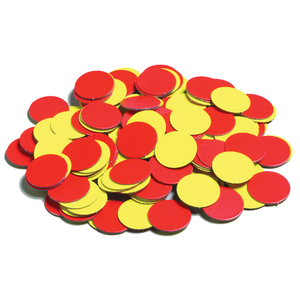Learning Advantage Magnetic Two-Color Counters, 200 Per Pack, 3 Packs