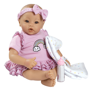 Adora Dolls Adora Premium Quality BabyTime&#8482; Lavender 16&quot; Lifelike Play Doll