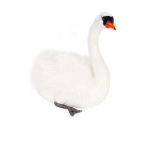 hansa White Swan Plush