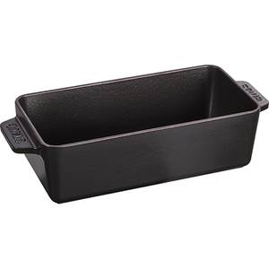 Cast Iron 9" Loaf Pan Matte Black
